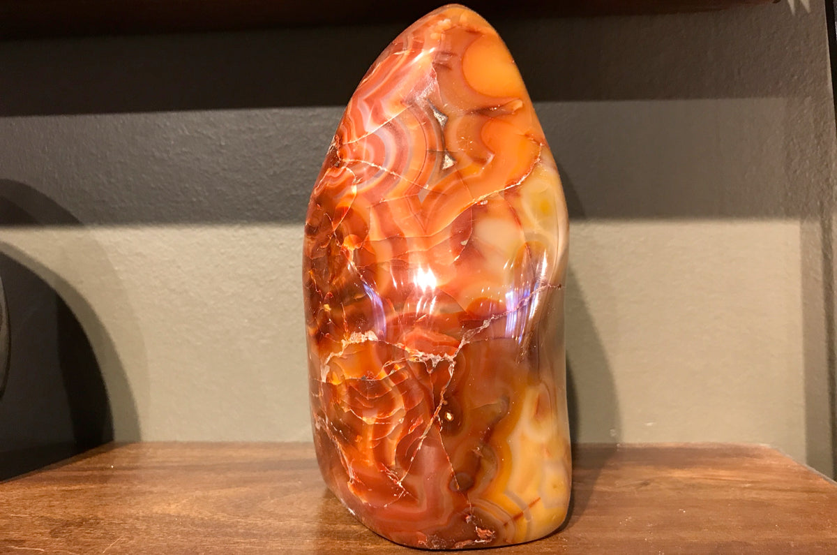 Sepia Orange Standing Stone