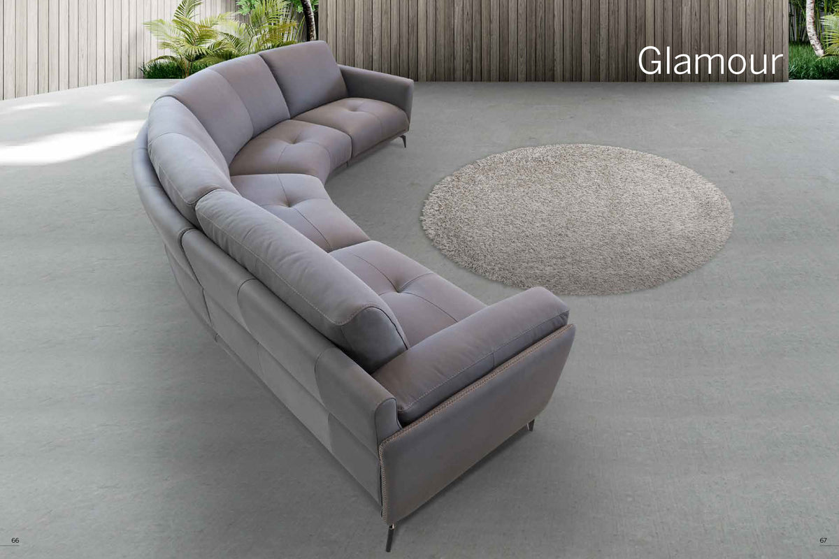 Glamour Curved Sofa