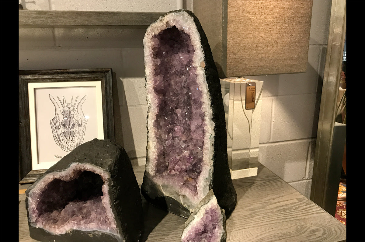 Small Amethyst Geode Cave